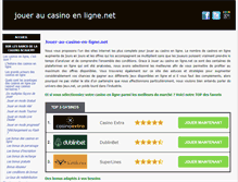 Tablet Screenshot of jouer-au-casino-en-ligne.net